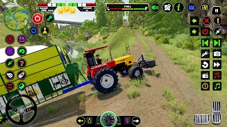 Tractor Game 3D Indian Tractor Tangkapan skrin 3