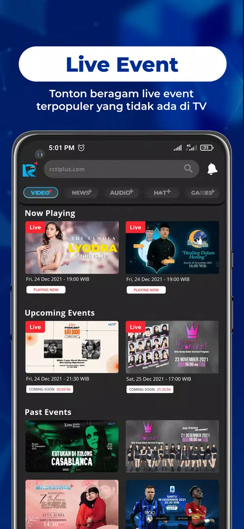 RCTI+ Superapp स्क्रीनशॉट 3