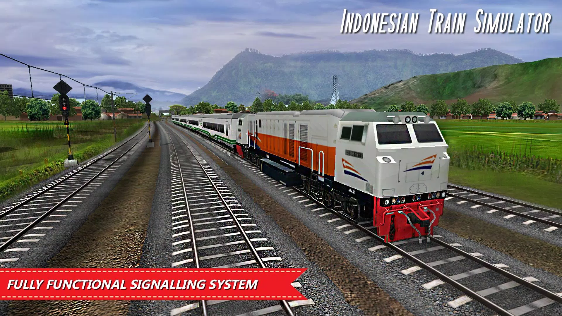 Indonesian Train Sim: Game Captura de tela 3