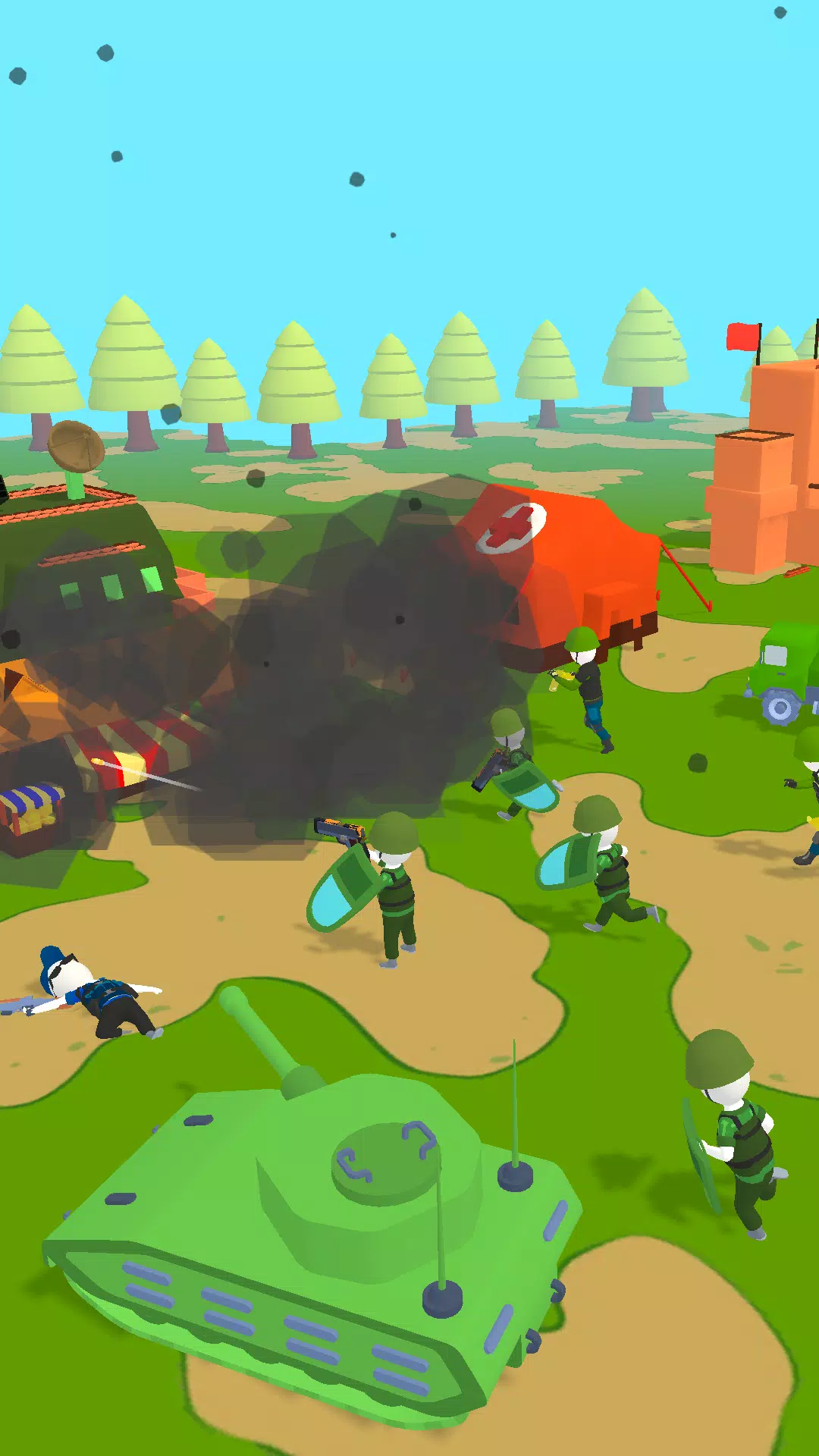 Island Warfare 3D: Guns' Land Captura de pantalla 3