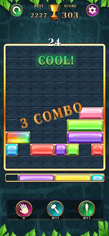 Block Puzzle Jewel Drop Blast Ảnh chụp màn hình 2