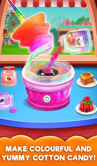 Cotton Candy Shop: Candy Maker Captura de pantalla 0