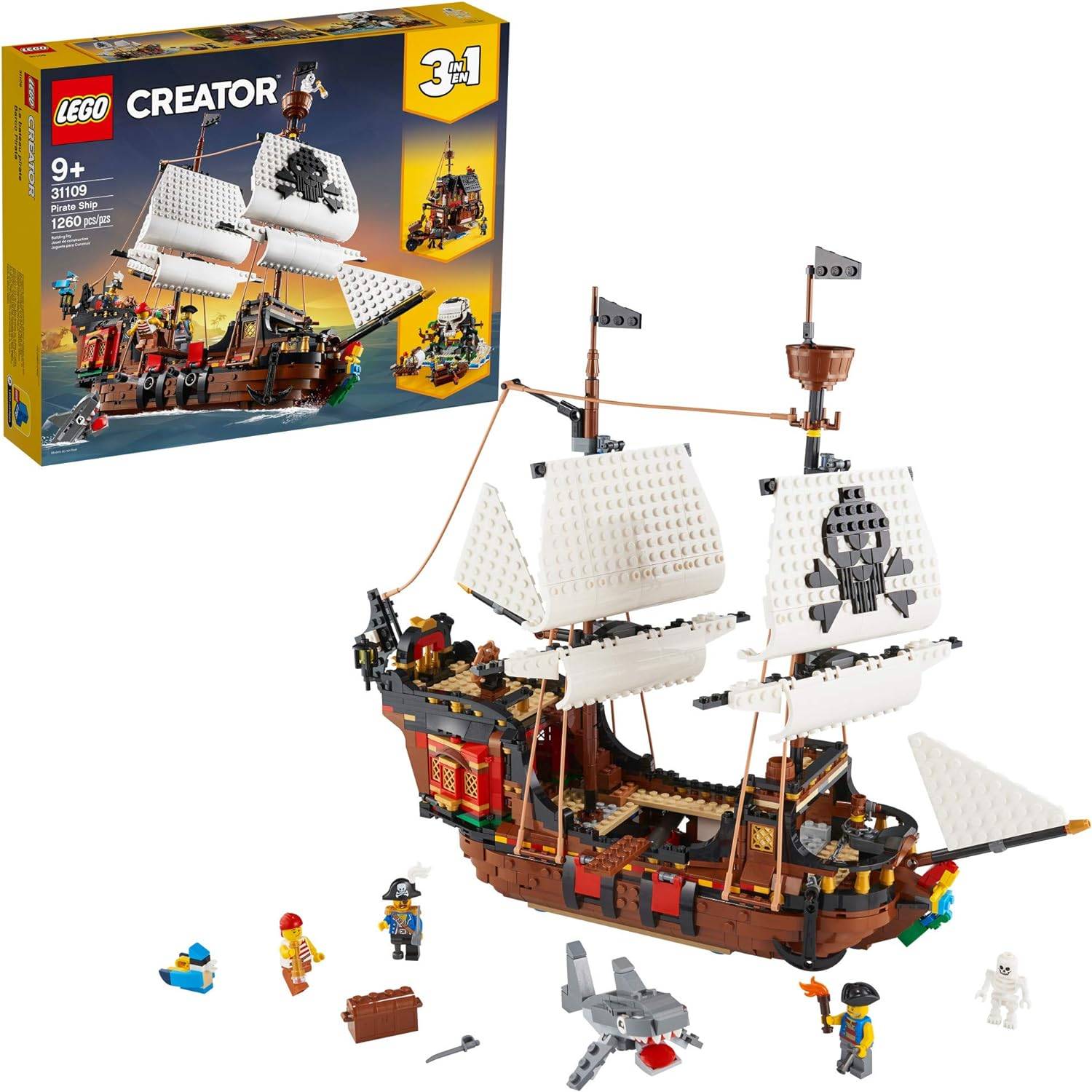 LEGO 3-in-1 piratenschip