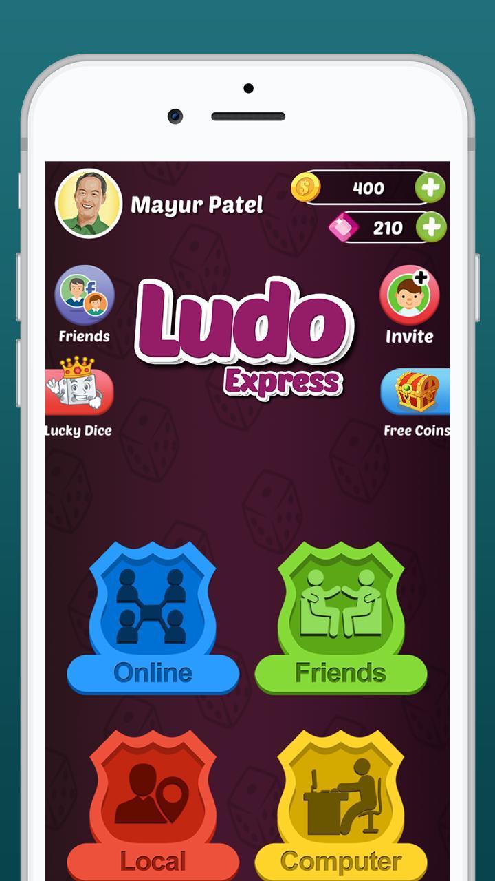 Ludo Express : Online Ludo Zrzut ekranu 0