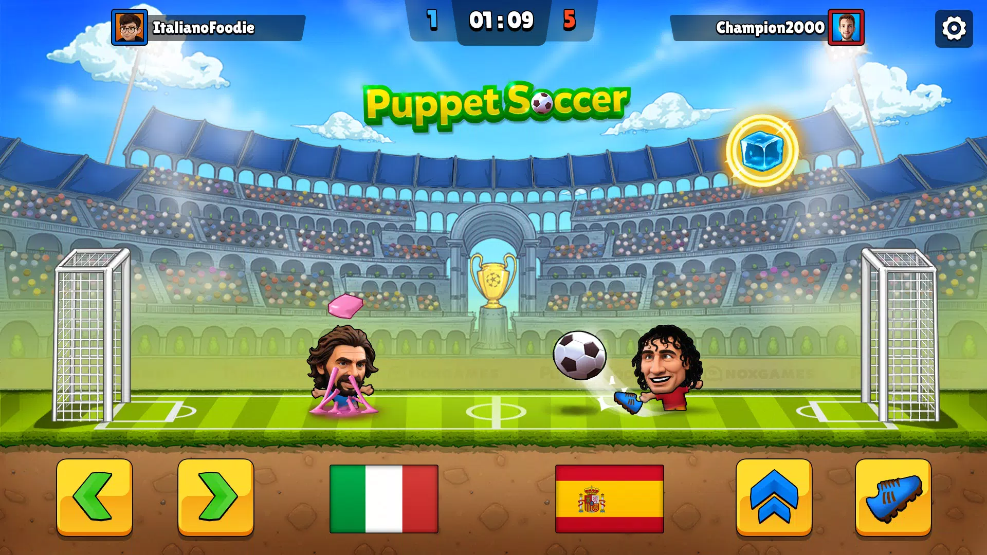 Puppet Soccer - Football Capture d'écran 2