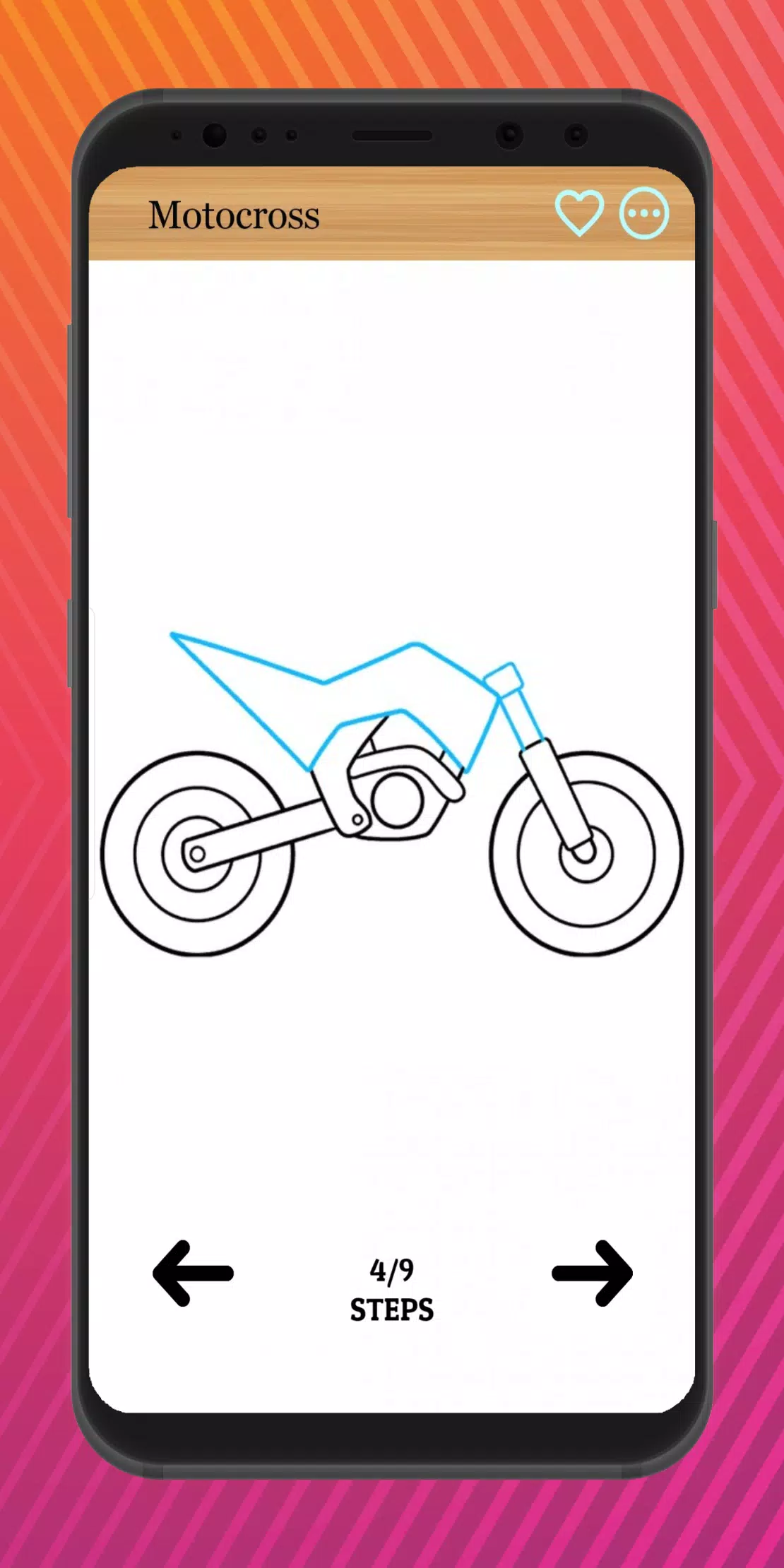 How to Draw Motorcycle Скриншот 1