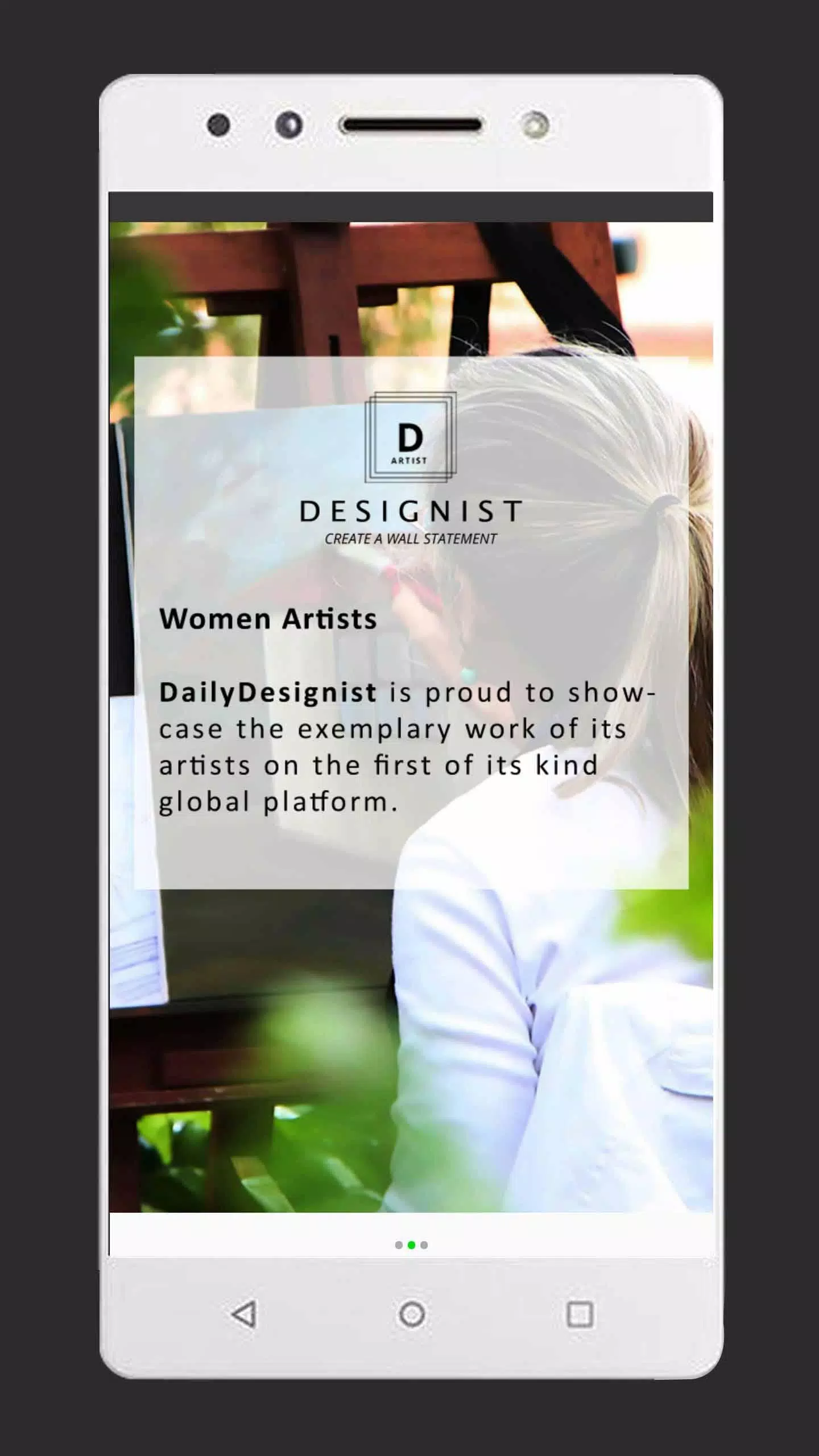 DailyDesignist Artists スクリーンショット 1