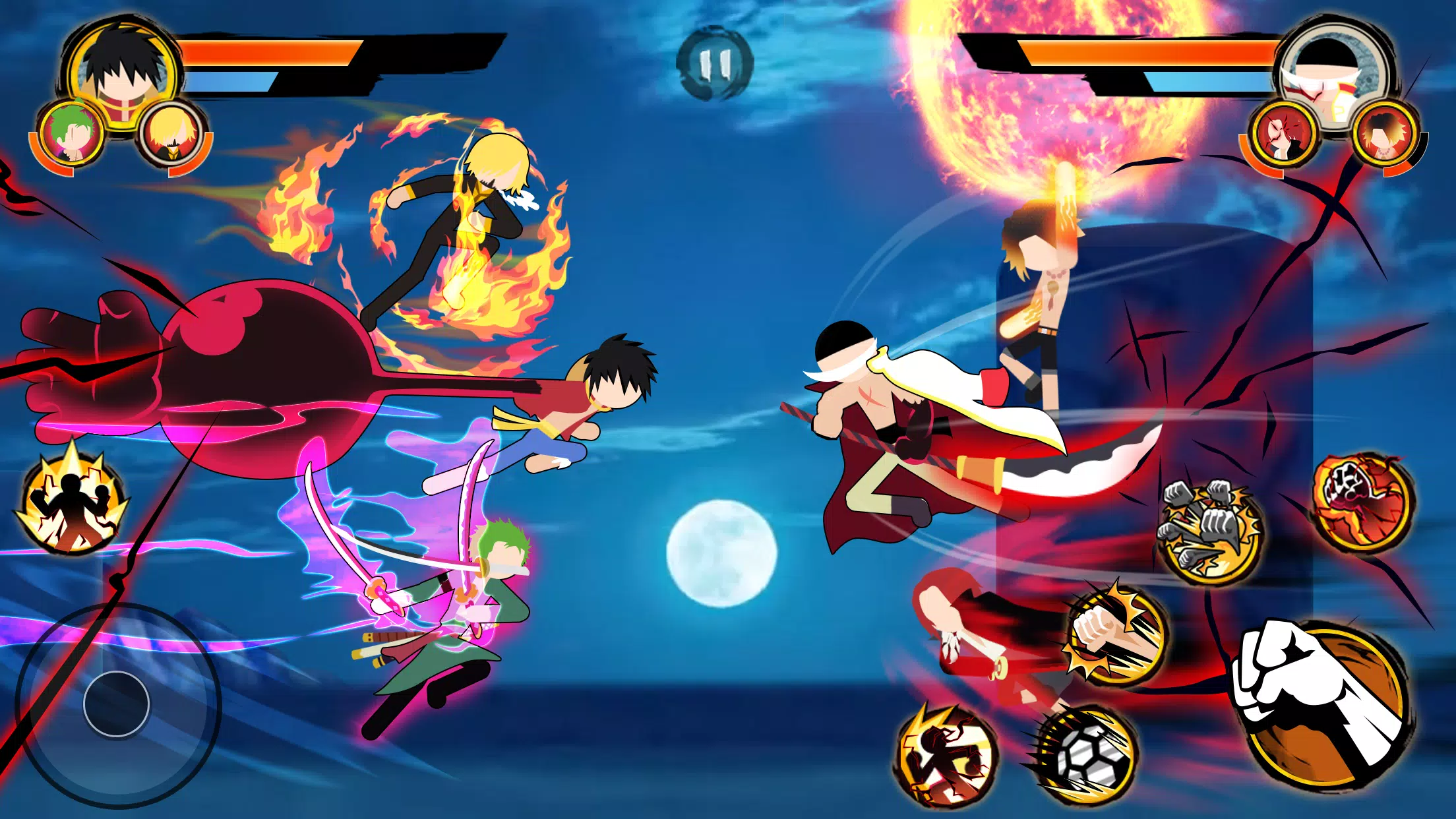 Stick Pirates Fight Ảnh chụp màn hình 1