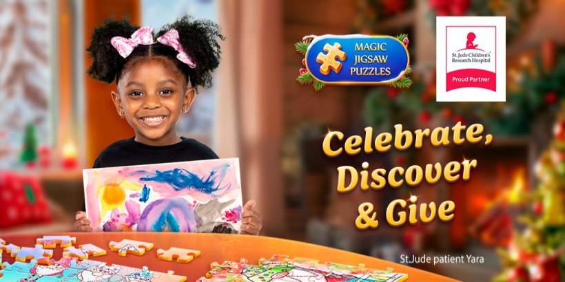 Magic Jigsaw Puzzle releases two new special packs to support the St. Jude Children\'s Hospital