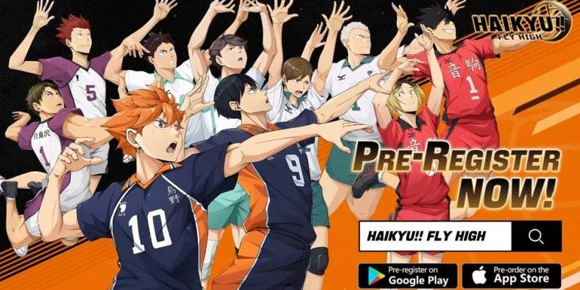 haikyu !! Fly Highは、象徴的なアニメに基づいた新しいバレーボールスポーツシムです