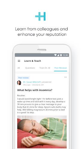 HealthTap for Doctors Tangkapan skrin 0