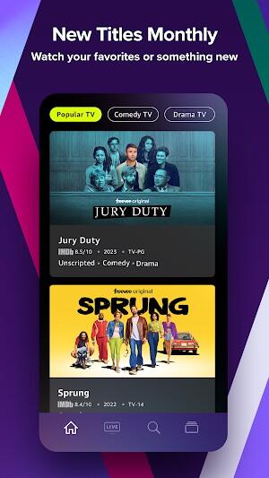 Amazon Freevee: Free Movies/TV Captura de pantalla 2