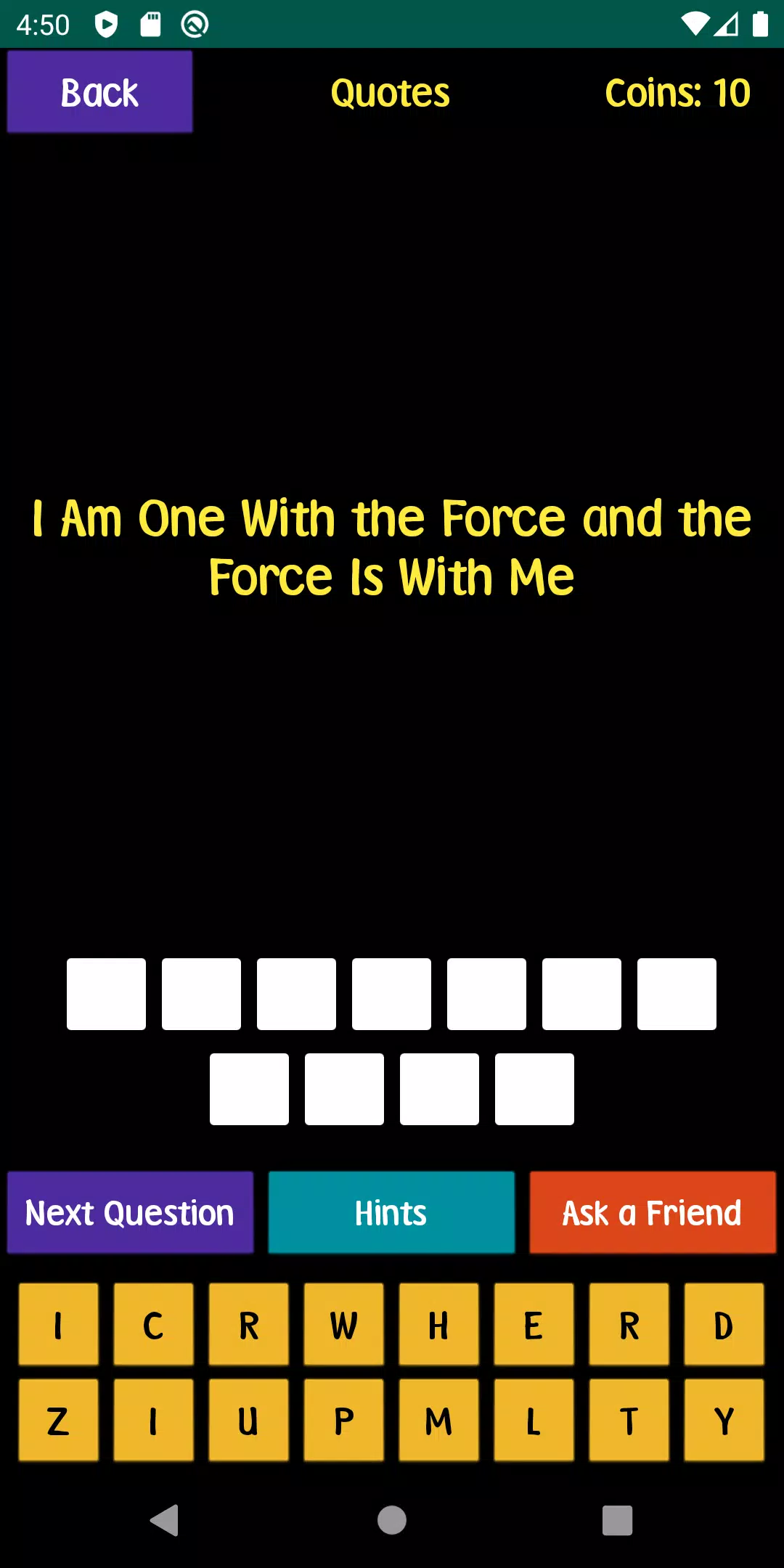 Quiz For SW Fans スクリーンショット 3