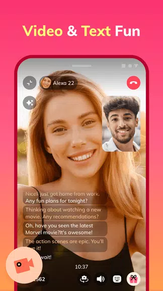 YaYa - Chat & Share Moments Captura de pantalla 1