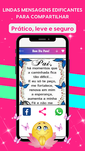 Mensagens de Bom Dia Povo Zap Ảnh chụp màn hình 2