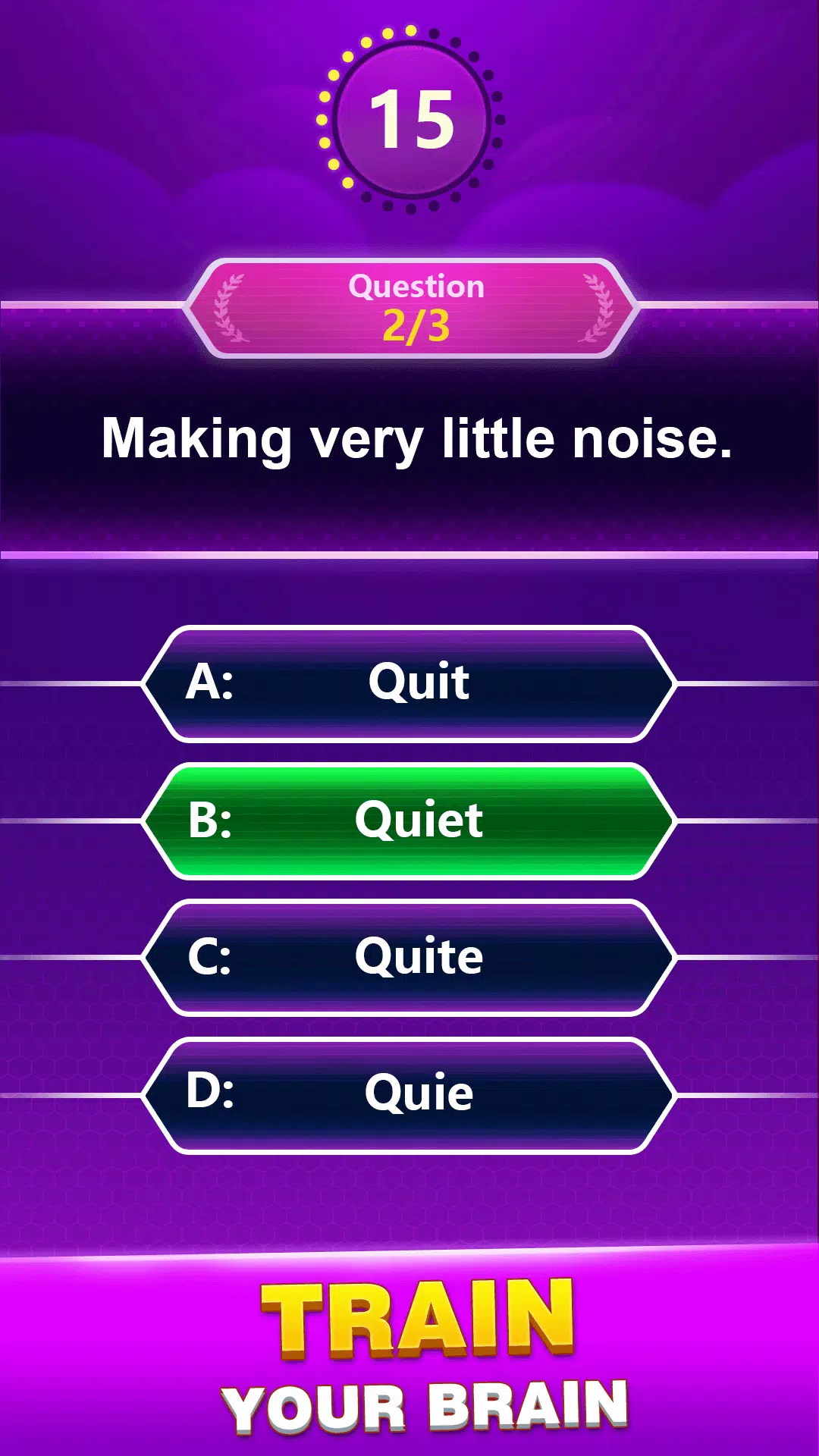 Spelling Quiz - Jogo de trivia Captura de tela 1