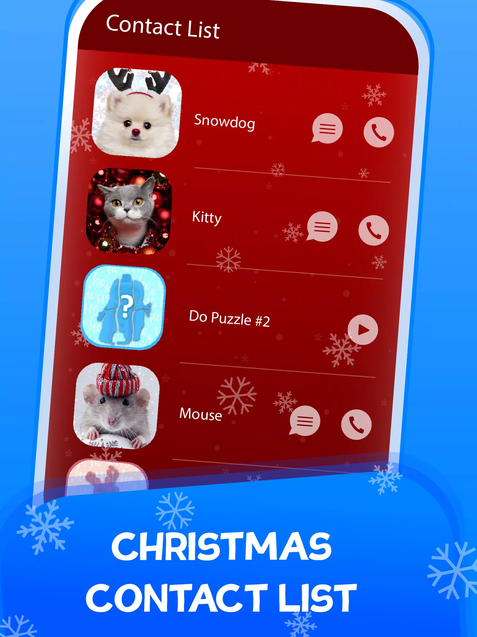 Christmas Prank Call for Kids Captura de pantalla 0