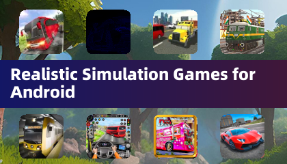 Makatotohanang mga laro ng simulation para sa Android