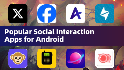 Mga tanyag na apps sa pakikipag -ugnay sa lipunan para sa Android