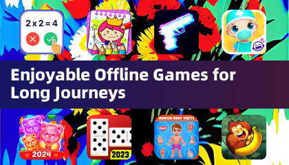 Enjoyable Offline Games for Long Journeys