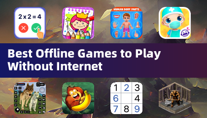 Beste Offline-Spiele zum Spielen ohne Internet