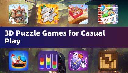 3D Puzzle Games for Casual Play