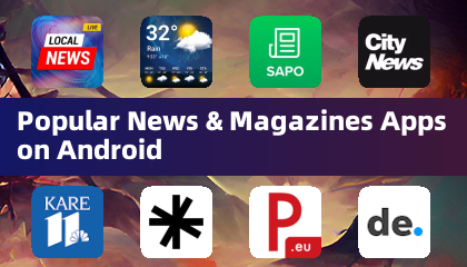 Popular News & Magazines Apps on Android