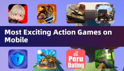 モバイルで最もエキサイティングなアクションゲーム