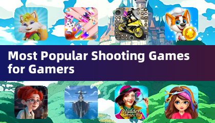 ゲームプレイヤー向け人気のシューティングゲーム