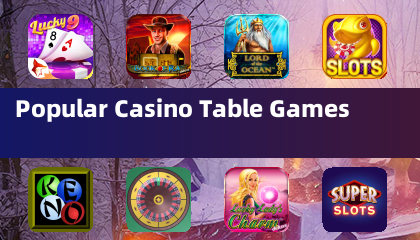 人気カジノテーブルゲーム