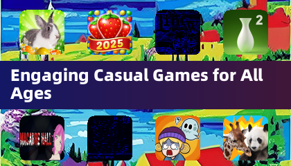 全世代向けの魅力的なカジュアルゲーム