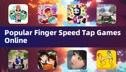 Beliebte Finger-Tap-Spiele zum Online-Spielen