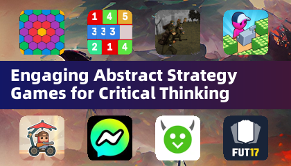 Engaging Abstract Strategy Games for Critical Thinking