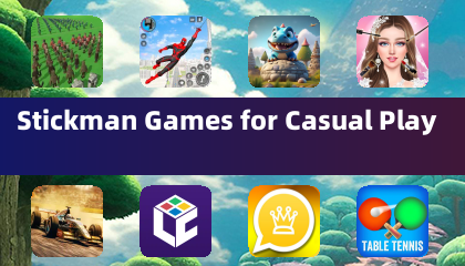 休閒遊玩的棍子人遊戲