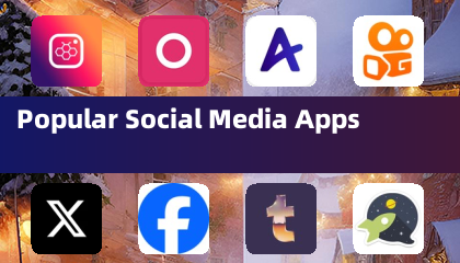 Popular Social Media Apps