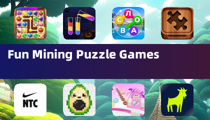 趣味採礦益智遊戲