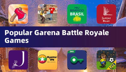Jogos Populares de Battle Royale da Garena