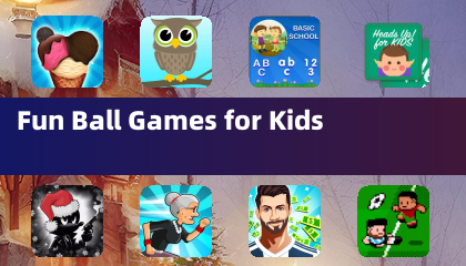 兒童趣味球類遊戲