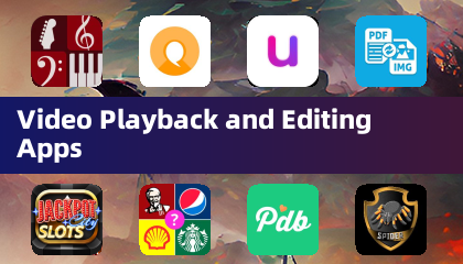 動画再生および編集アプリ