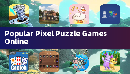 人気のピクセルパズルゲーム オンライン