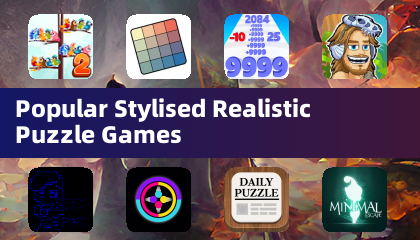 Популярные стилизованные реалистичные игры-головоломки