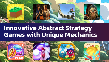 Innovative Abstract Strategy Games with Unique Mechanics